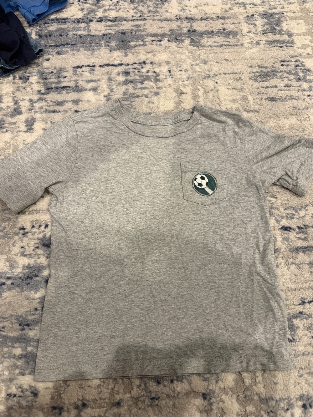 Vineyard Vines Gray Short-Sleeve Soccer Pocket Tee